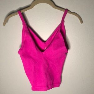 NWOT Free People Movement women’s Happiness Runs v-neck tank